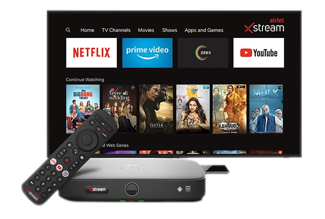 Airtel XStream Play, an OTT video streaming app